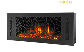 全息幕影动态3D壁炉40A 定制壁炉 嵌入式立体仿真壁炉